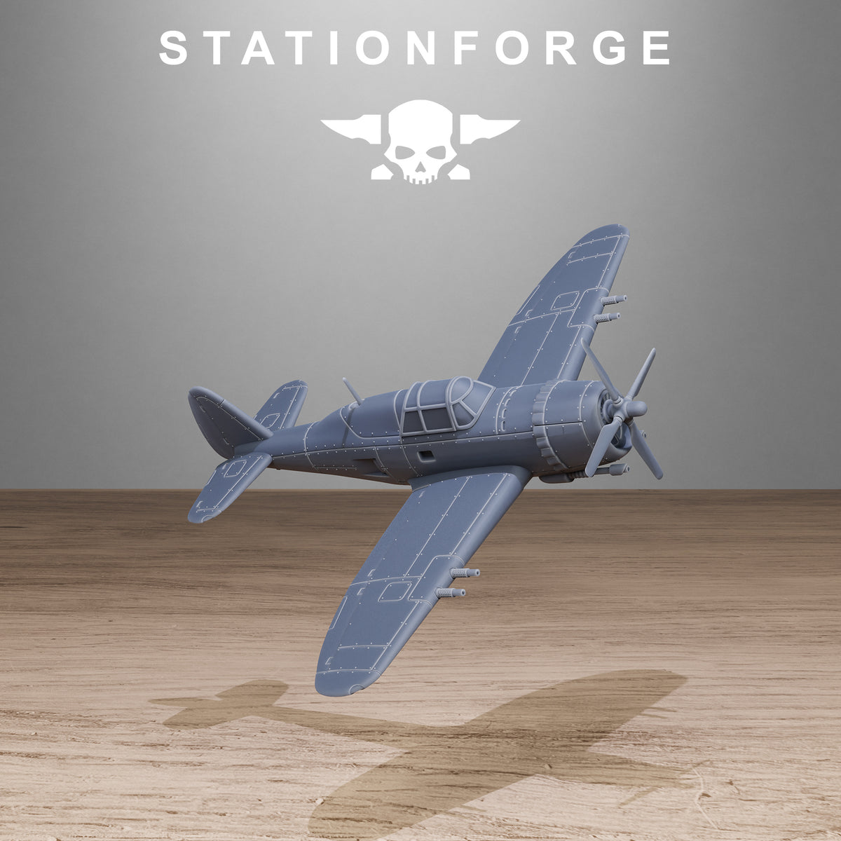 Free Guard Thunderbolt plane, Imperial Division, Air Korps