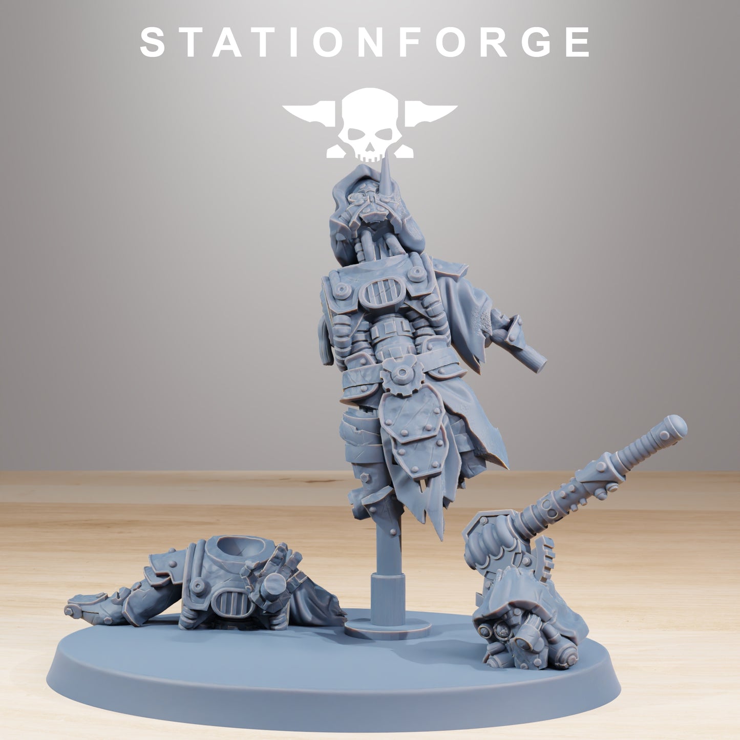 Scavenger Wounded, Tech Adepts, Mech Division
