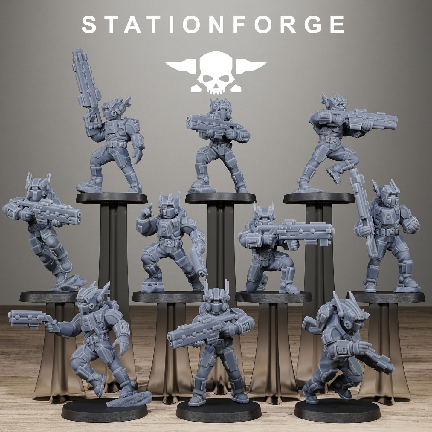 Tarion Clone Droid Warrior Assault Infantry Squad 2.0 x10, Fire Team