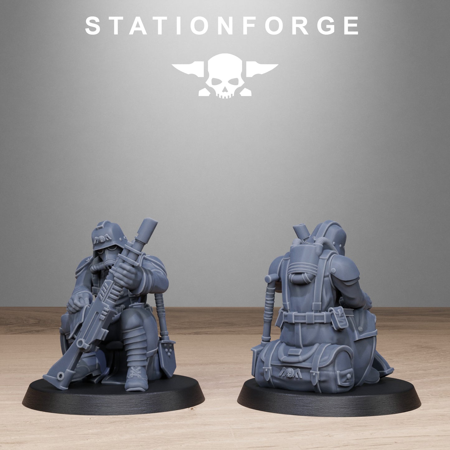 Imperial Soldiers of the Grim Guard x 10, Chill Squad