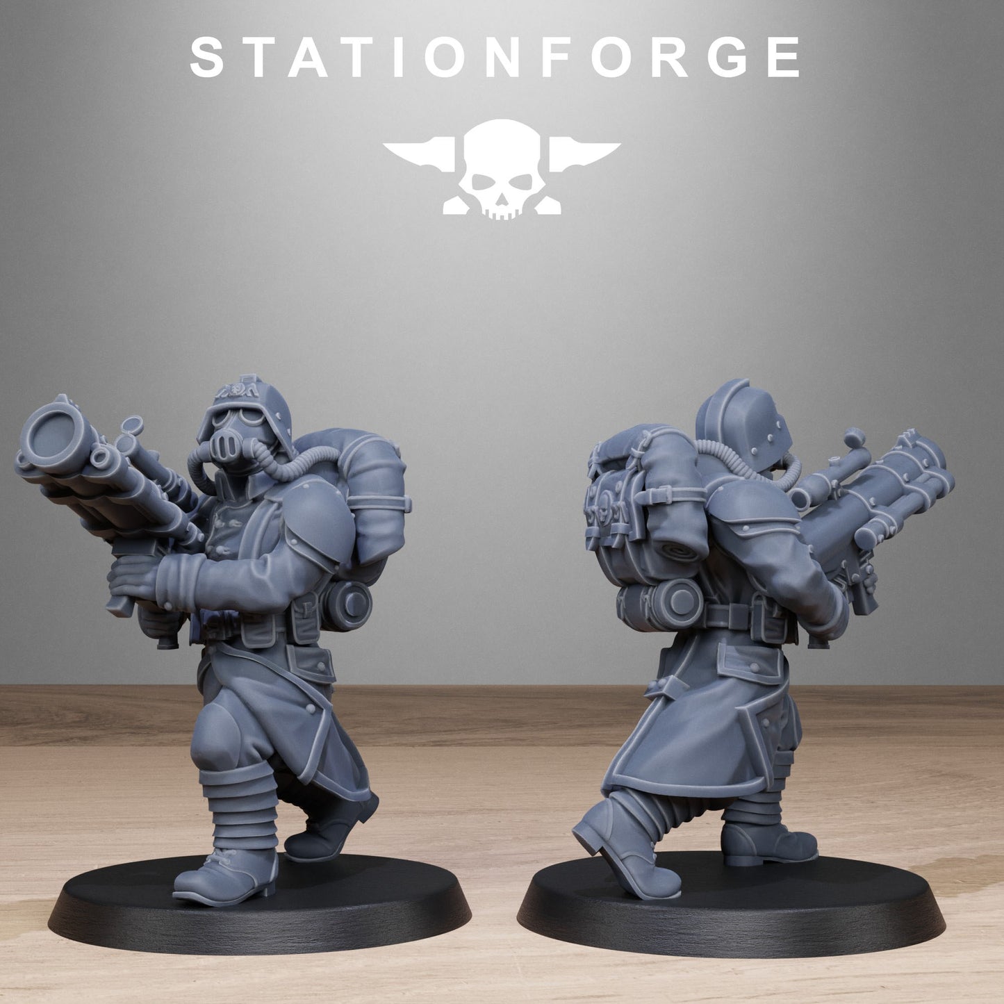 Imperial Soldiers of the Grim Guard, Death Division, Rocketeers Korps x 10