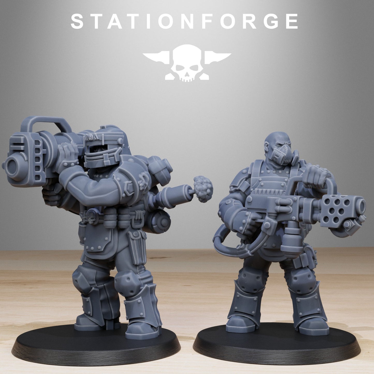 Imperial Soldiers of the Grim Guard x 10, Death Division, Armoured Korps