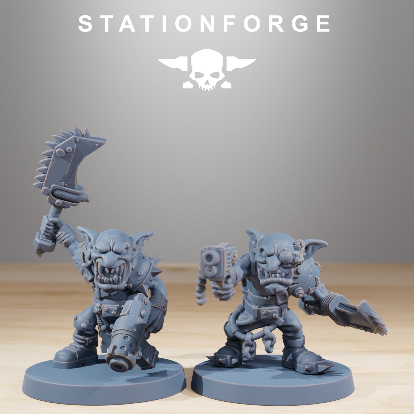 Orc Gob Berserker Infantry Unit, Gobboz