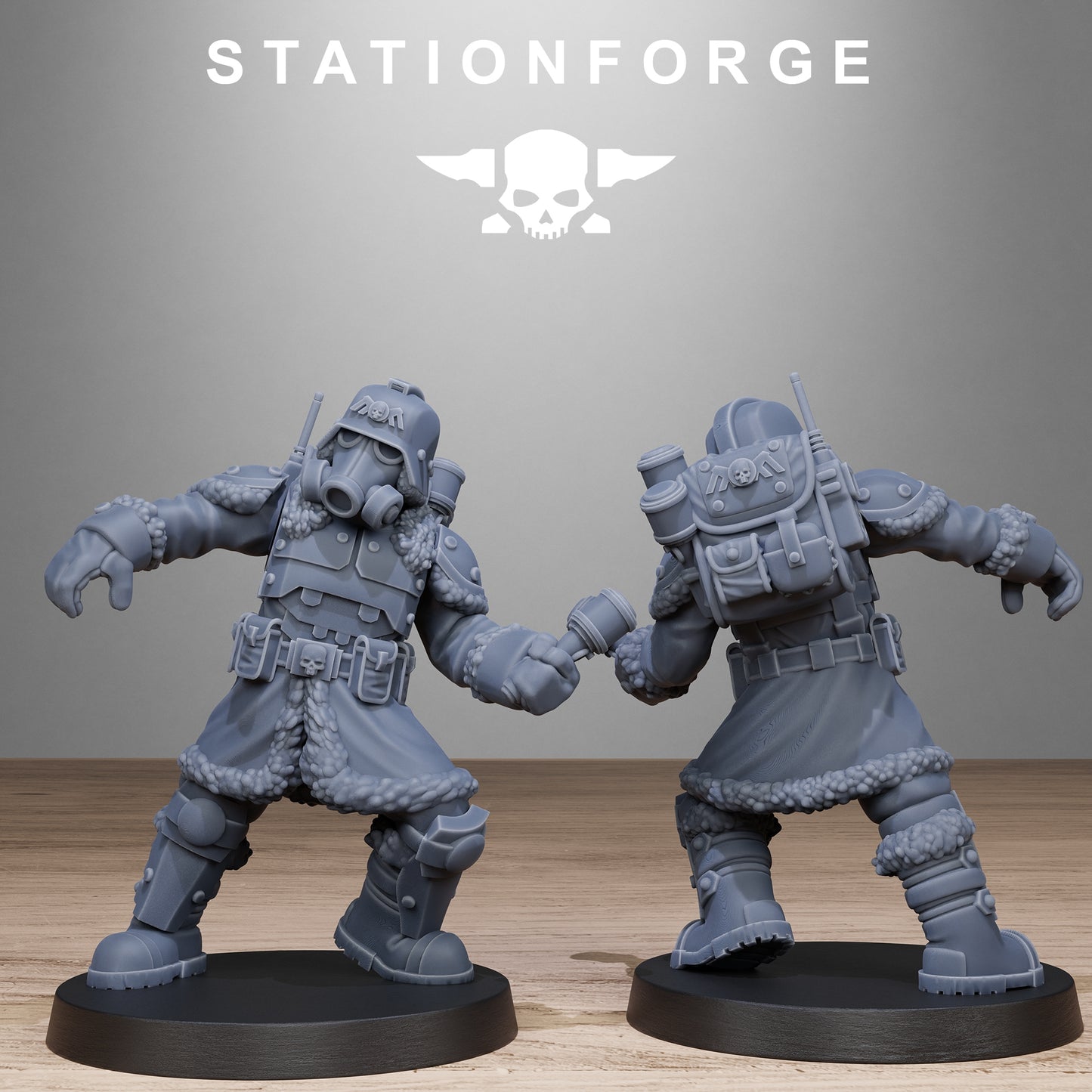 Imperial Soldiers of the Grim Guard x 10, Death Division, Frostwatch Patrol