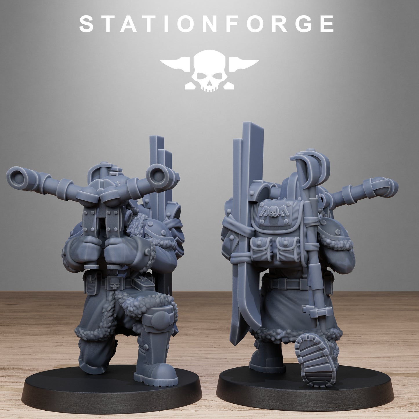 Imperial Soldiers of the Grim Guard x 10, Death Division, Frostwatch Patrol