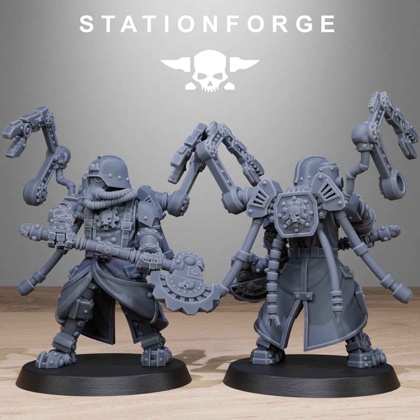 Imperial Soldiers of the Grim Guard x 10, Death Division, Engineers Korps