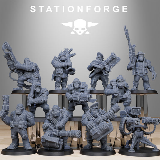 Orc Team Fighters Infantry Unit