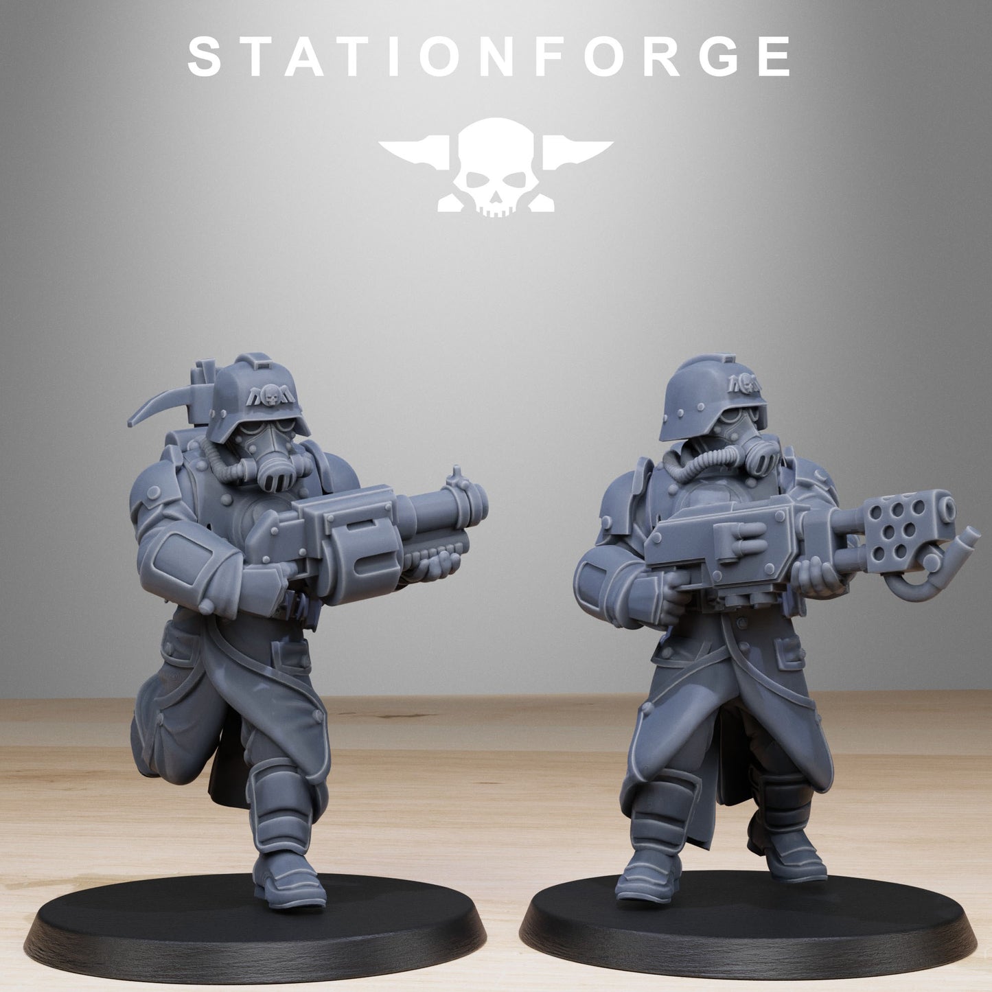 Imperial Soldiers of the Grim Guard x 11, Death Division, Bombardier Korps