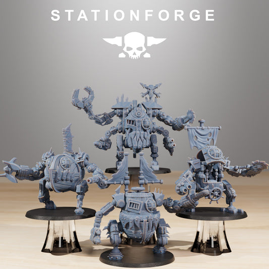 Orc Gob Pirate Bots, Killer Division, without crew x4