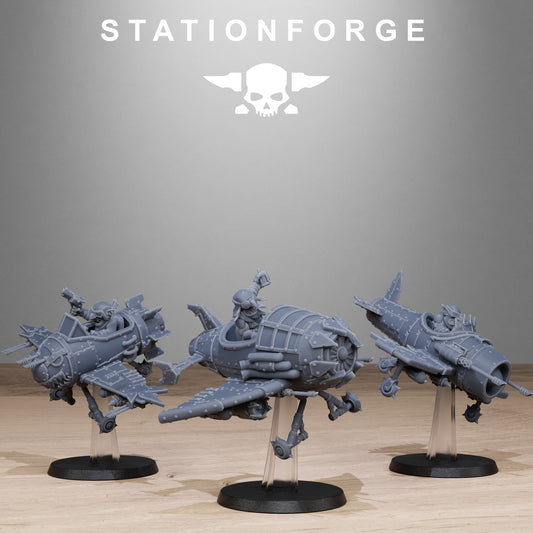 Orc Gob Planes, Gobboz flyers