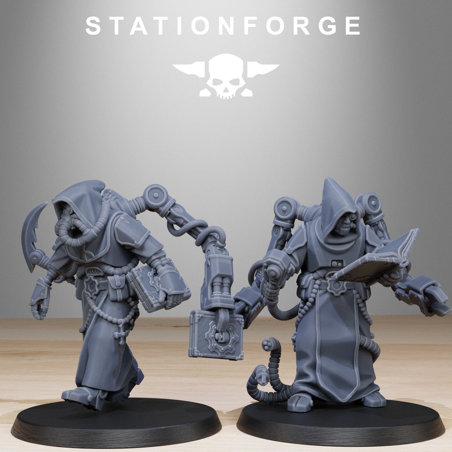 Scavenger Monks x10, Priests, Tech Adepts, Mech Division