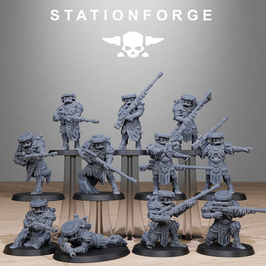 Scavenger Snipers X 11, Ranger Squad, Vanguard Core, Mech Division