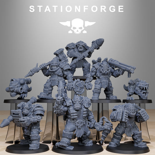 Orkaz Smashers, Orc Break Buster Boys, Tankers, Stationforge
