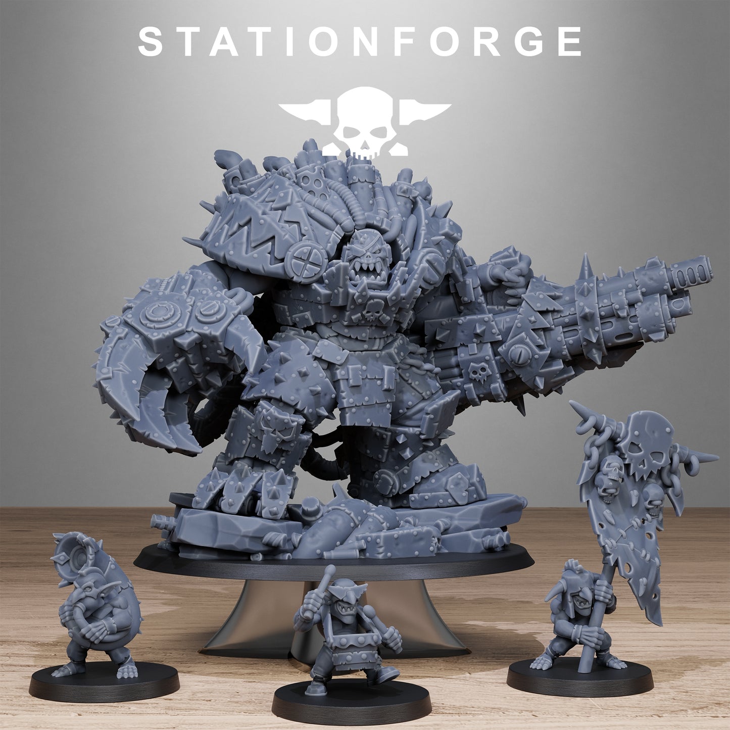 Orkaz Grand Nutta 3.0, Orc Boss, Stationforge