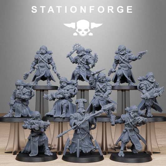 Scavenger Scorchers x 10, Tech Adepts, Mech Division, Kill team