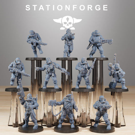 Imperial Soldiers of the Grim Guard , Death Division, Jungle Korps, Special
