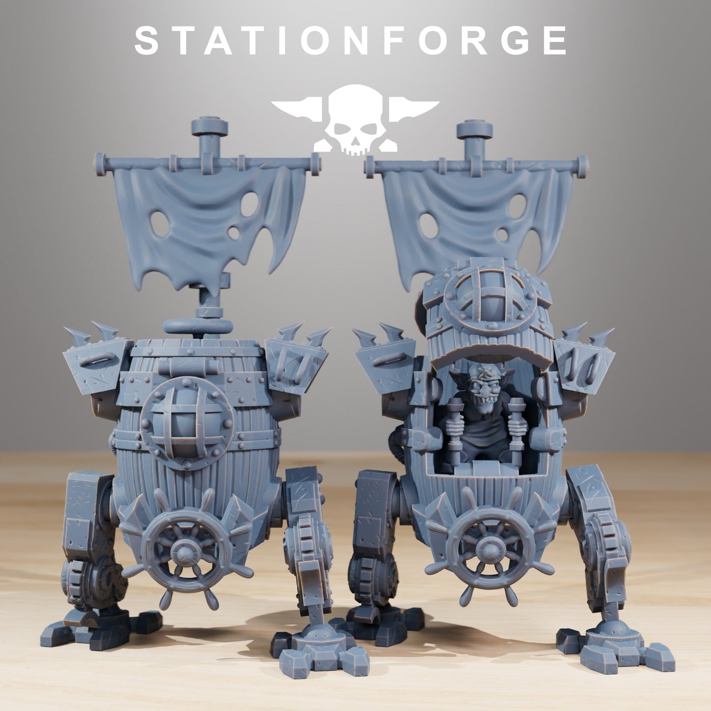 Orc Gob Pirate Bots, Killer Division, without crew x4