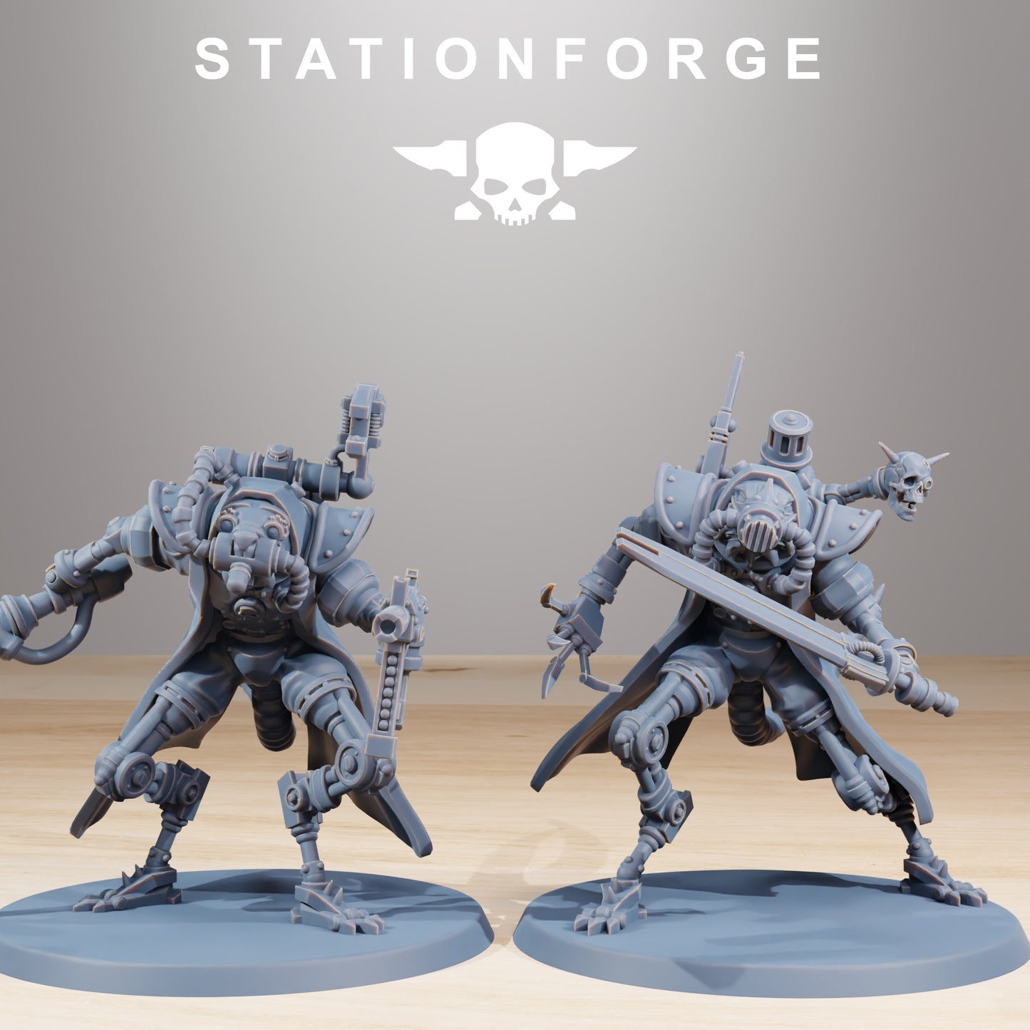 Scavenger Raticus Curdsters, Runners, Tech Adepts, Mech Division