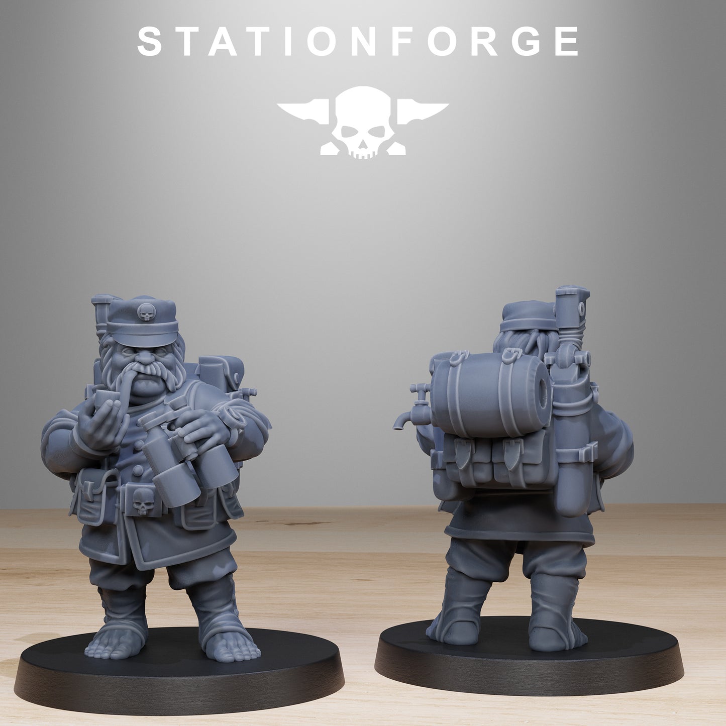 Imperial Stuntys of the Grim Guard x14, Death Division, Trappers Korps