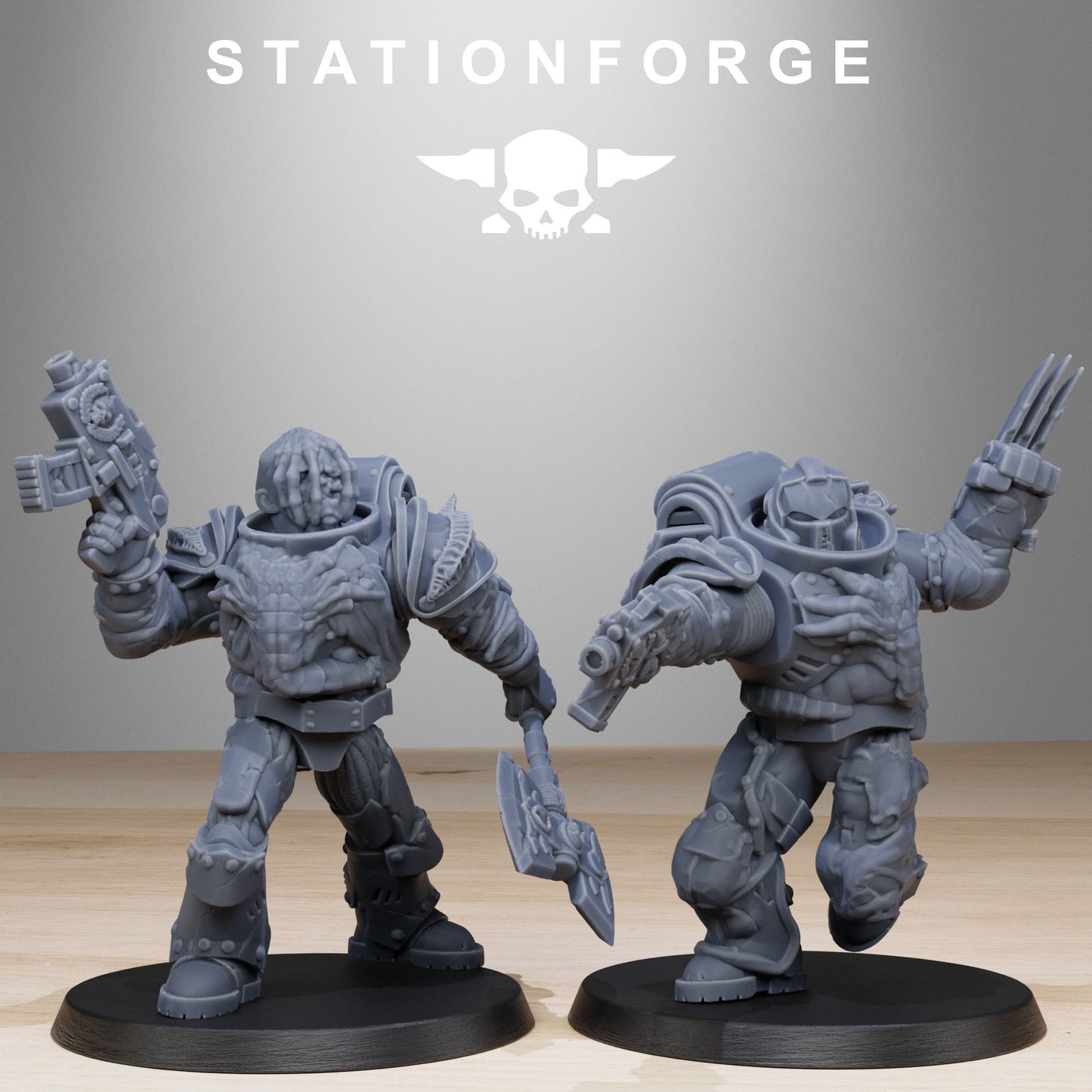 Corrupted Socratis Infantry Marines x 10 Chaos Division