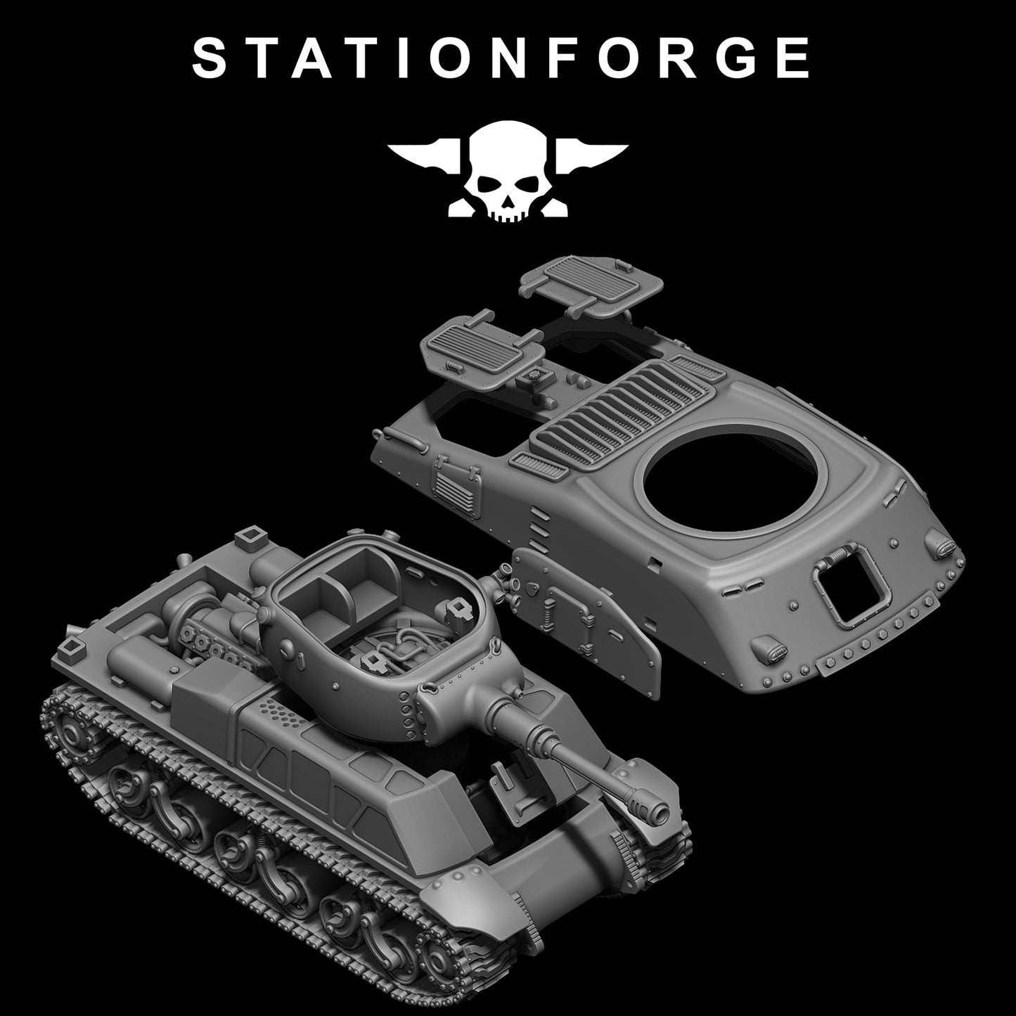 Battle Tank of the Free Guard, Imperial Division
