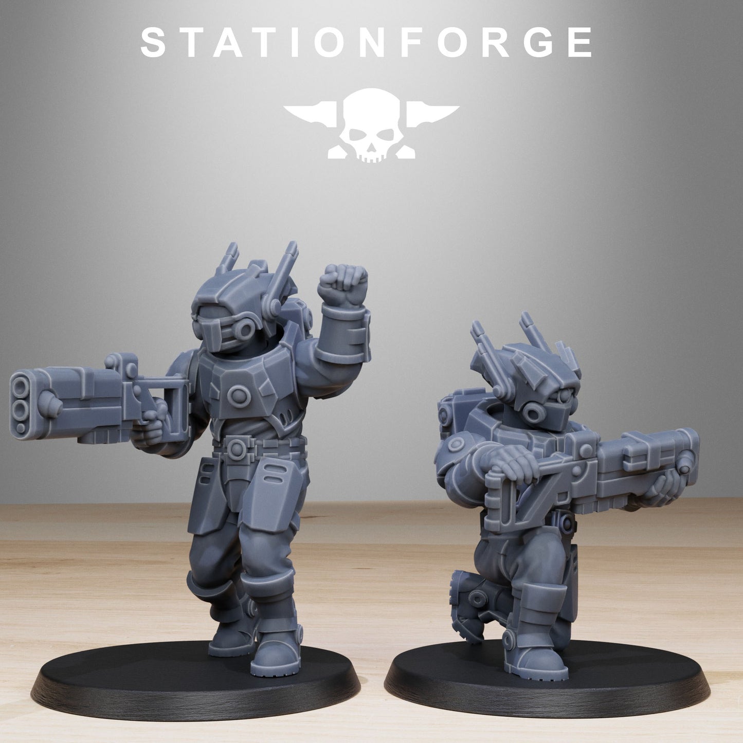 Tarion Clone Droid Warrior Assault Infantry Squad x10, Fire Team