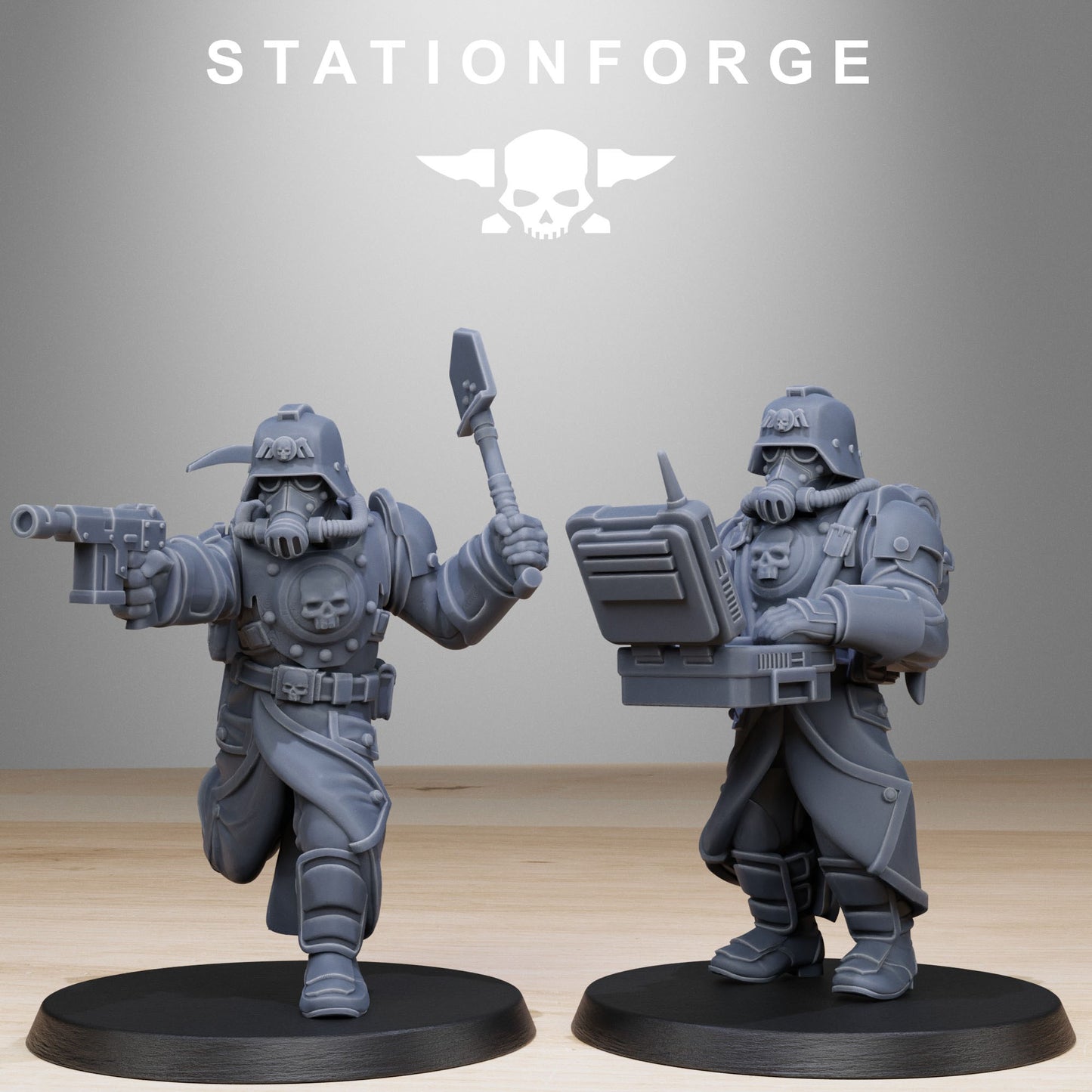 Imperial Soldiers of the Grim Guard x 11, Death Division, Bombardier Korps