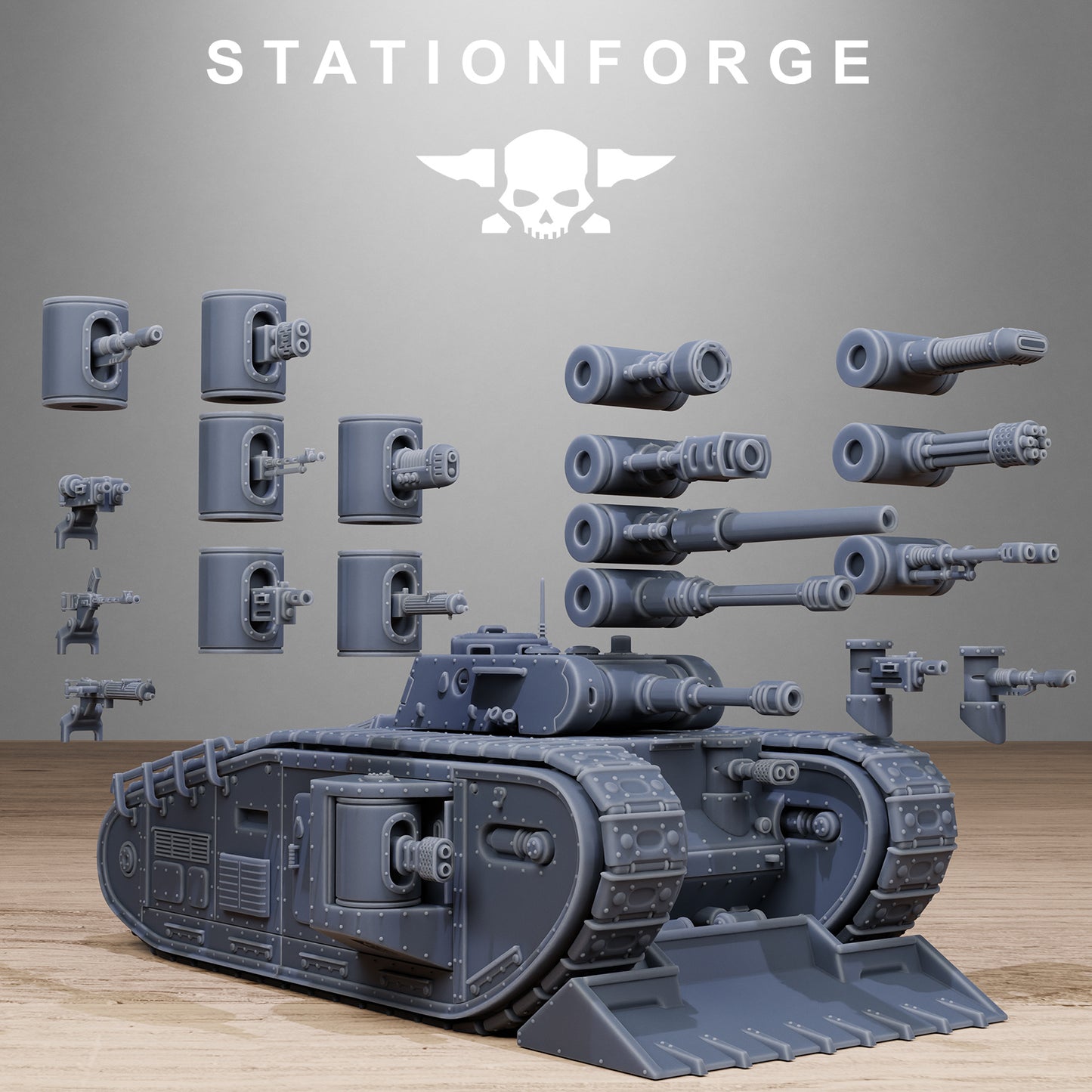Heavy Battle Tank of the Free Guard, Imperial Division