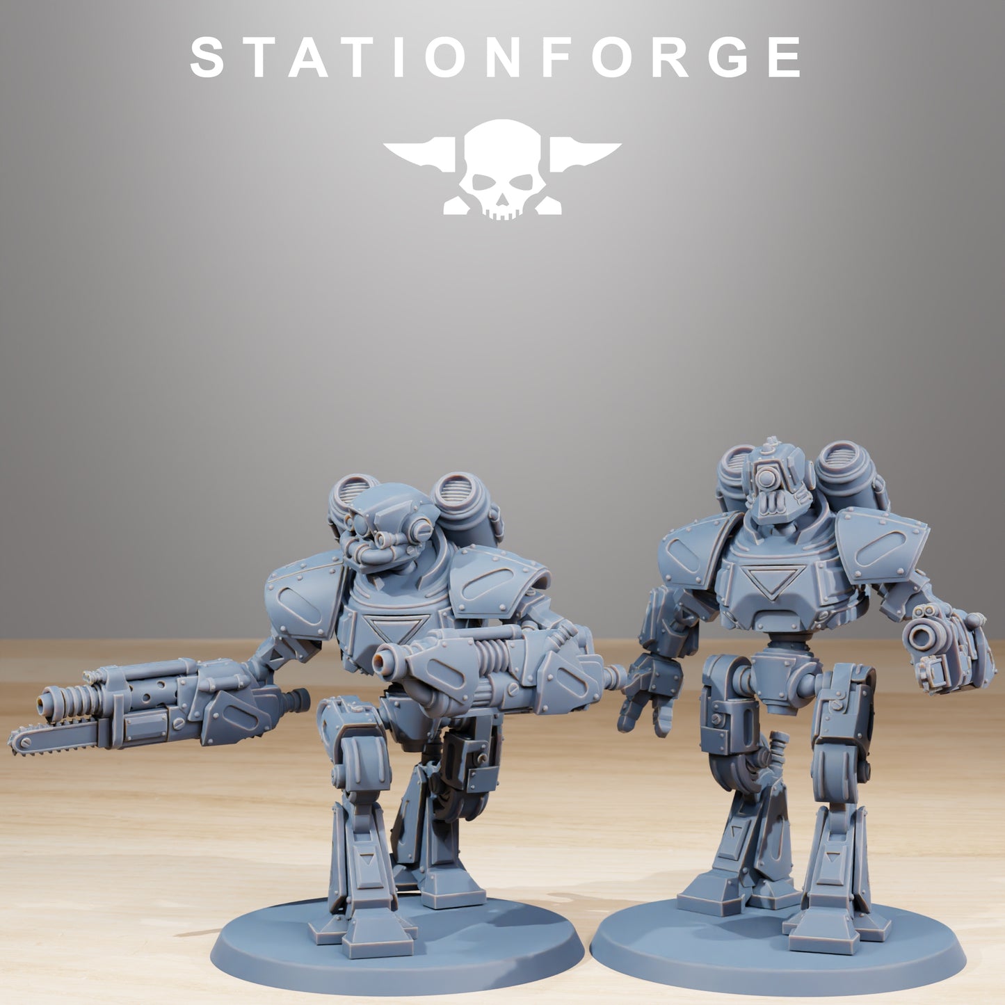 Scavenger Mechanods, Tech Adepts, Mech Vanguard Division