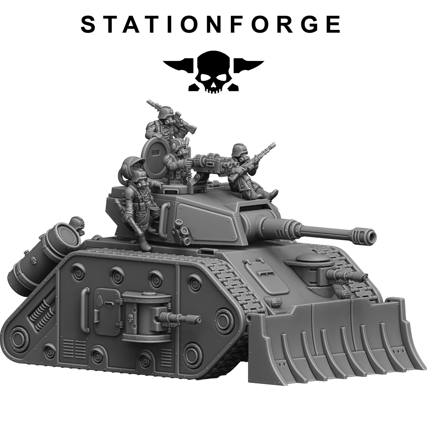 Light Imperial Battle Tank of the Grim Guard 2.0 Death Division, Russ Korps