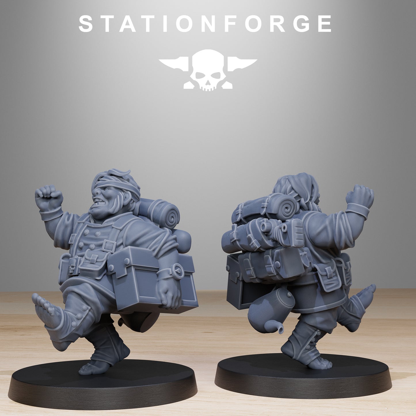 Imperial Stuntys of the Grim Guard x14, Death Division, Trappers Korps