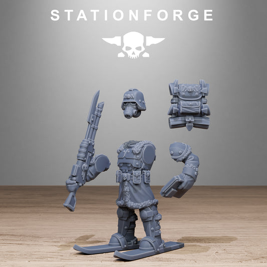 Imperial Soldiers of the Grim Guard x 10, Death Division, Frostwatch Patrol