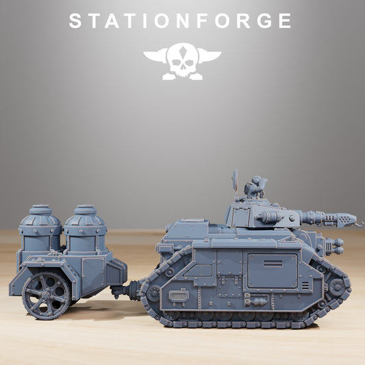 Imperial Flame Tank of the Grim Guard, Death Division, Hell Korps, No Trialer