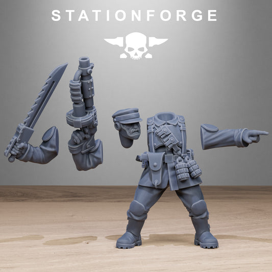 Freeguard Infantry Squad x 10 - Troops of the Imperial Guard, Shock Division