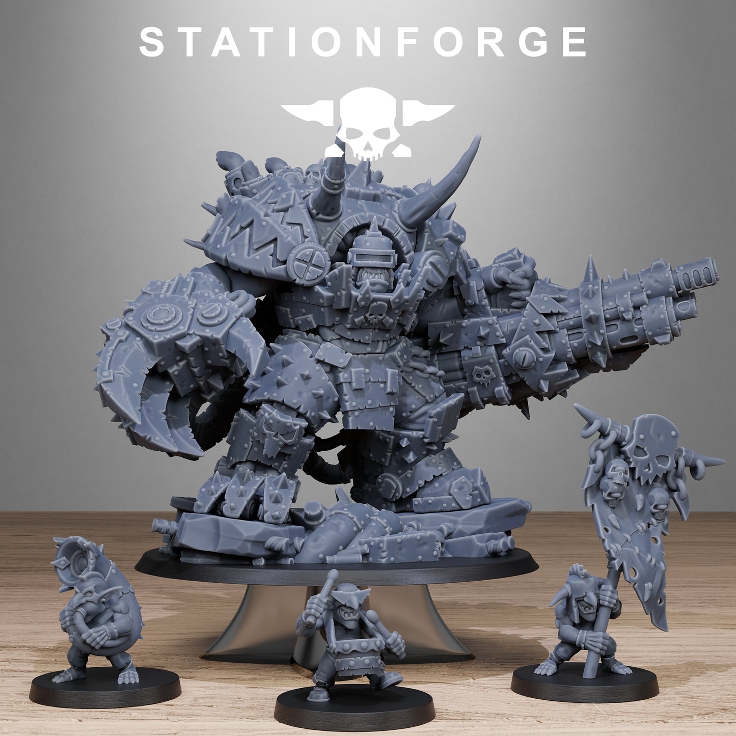 Orkaz Grand Nutta 3.0, Orc Boss, Stationforge