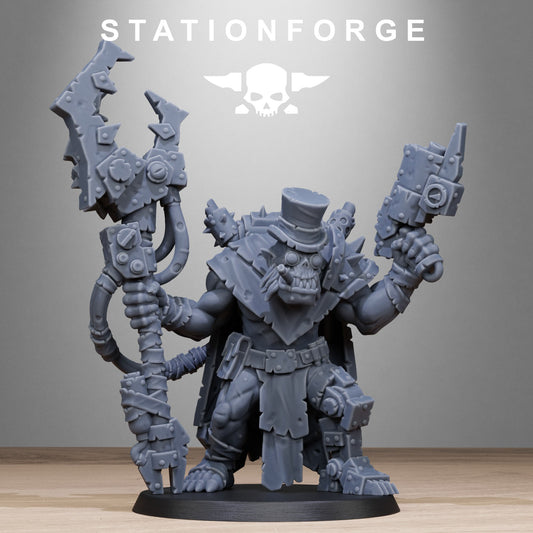 Orkaz Madman Boss, Brainboy, Stationforge