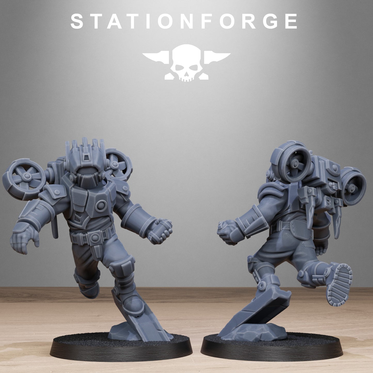 Tarion Clone Droid Warrior Jump Infantry Squad x10, Fire Team