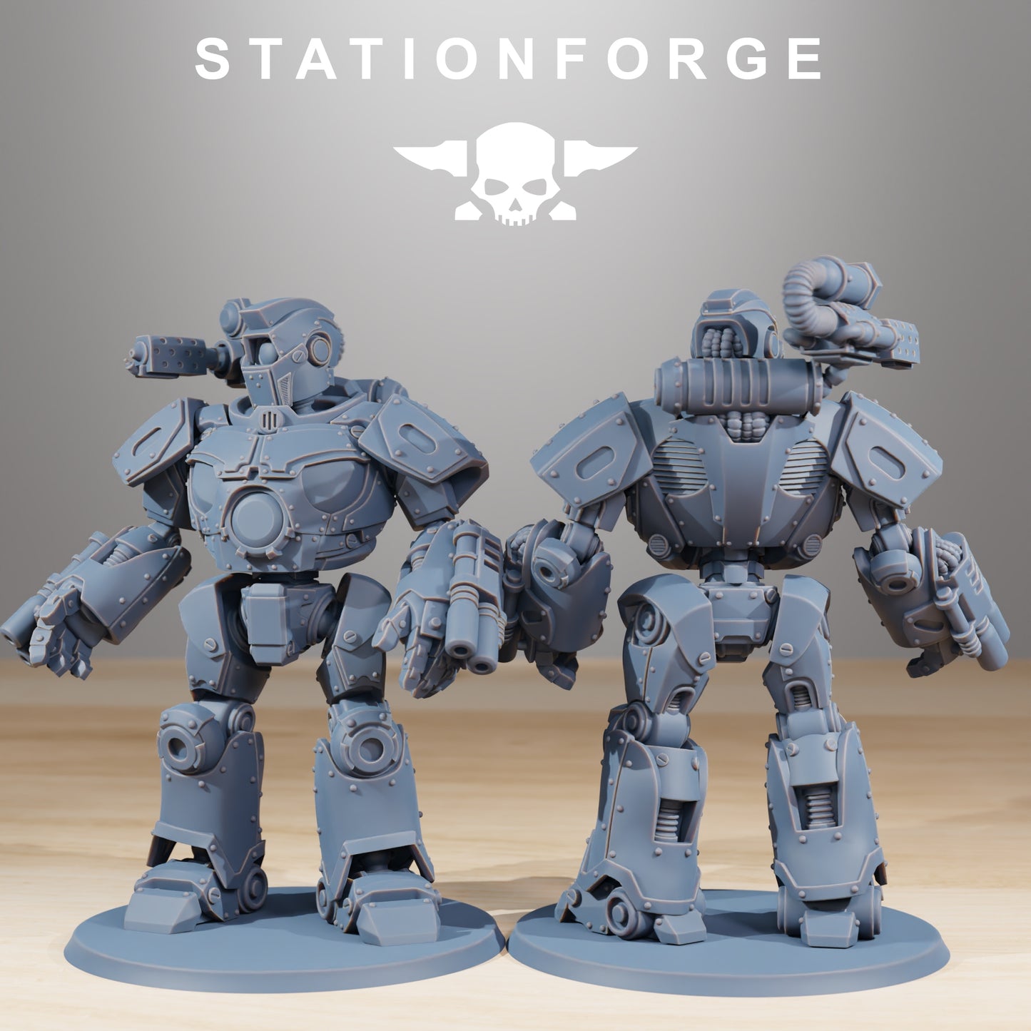Scavenger Mechanic Robot Droids MK3, Mech Division (4 models)