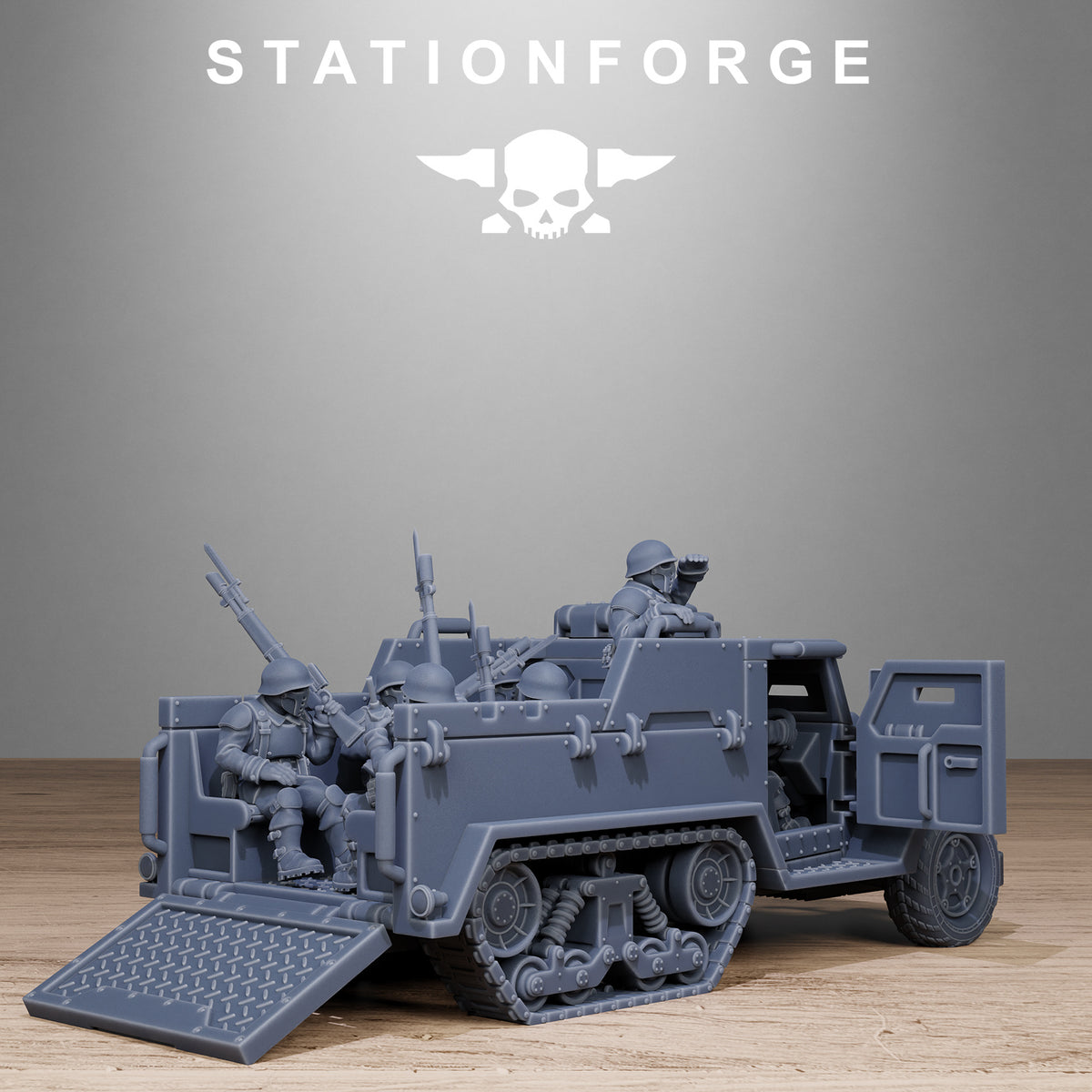 Imperial Half Track Vehicle of the Free Guard, Imperial Division