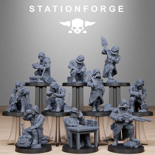Imperial Soldiers of the Grim Guard x 10, Chill Squad