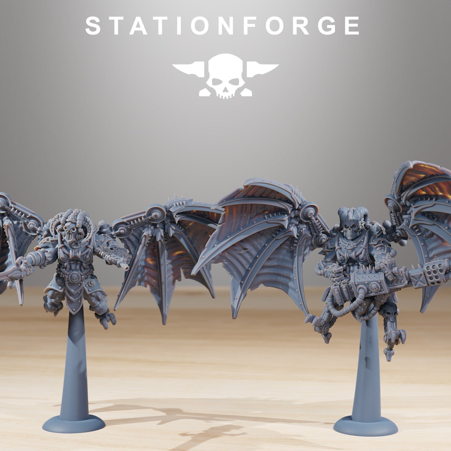 Pythonicus Flyers X5, Flying Tech Adepts, Mech Division (Flamers Only)