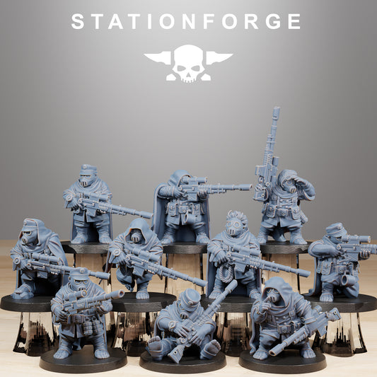 Imperial Stuntys of the Grim Guard x10, Death Division, Snipers Korps