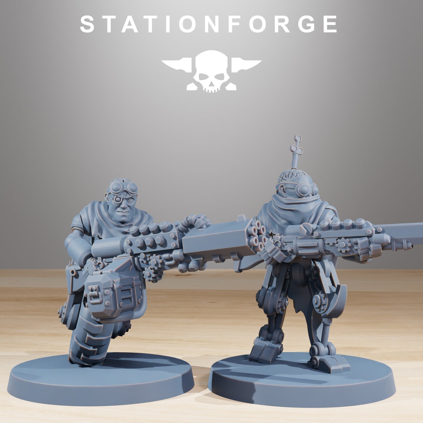 Scavenger Halflings Rangers x10, Tech Adepts, Mech Division