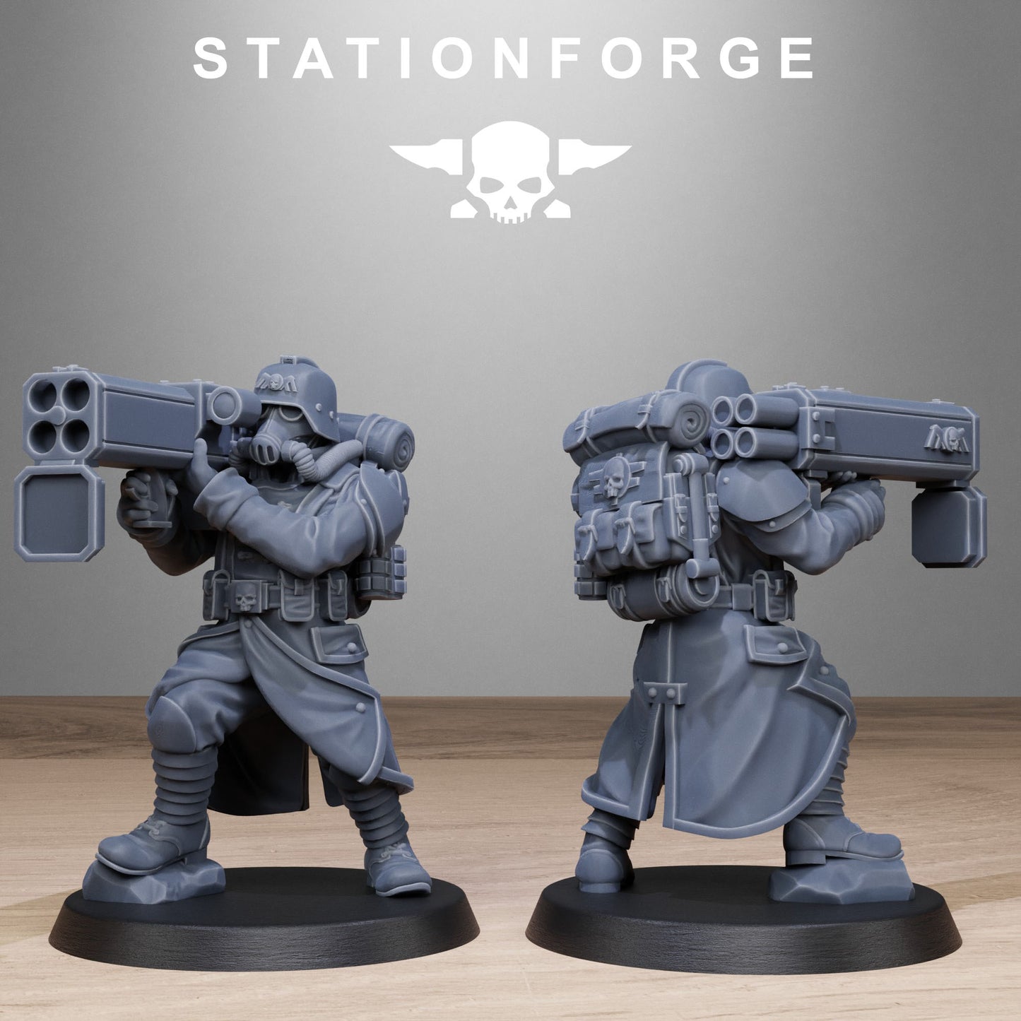 Imperial Soldiers of the Grim Guard, Death Division, Rocketeers Korps x 10