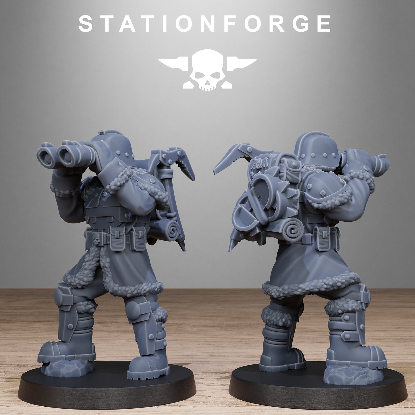Imperial Soldiers of the Grim Guard x 10, Death Division, Frostwatch Patrol