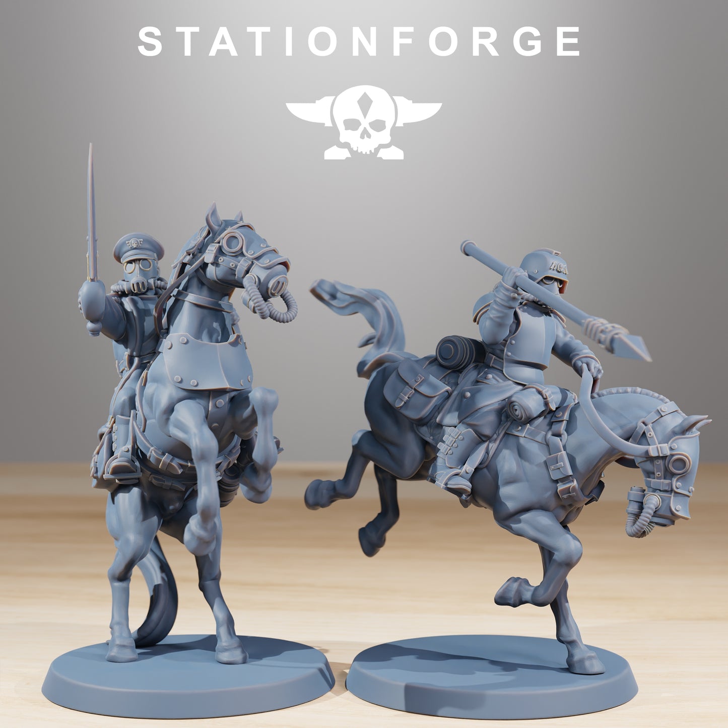 Cavalry Riders of the Grim Guard x 5, Rough Ground Division, Cavalry Korps