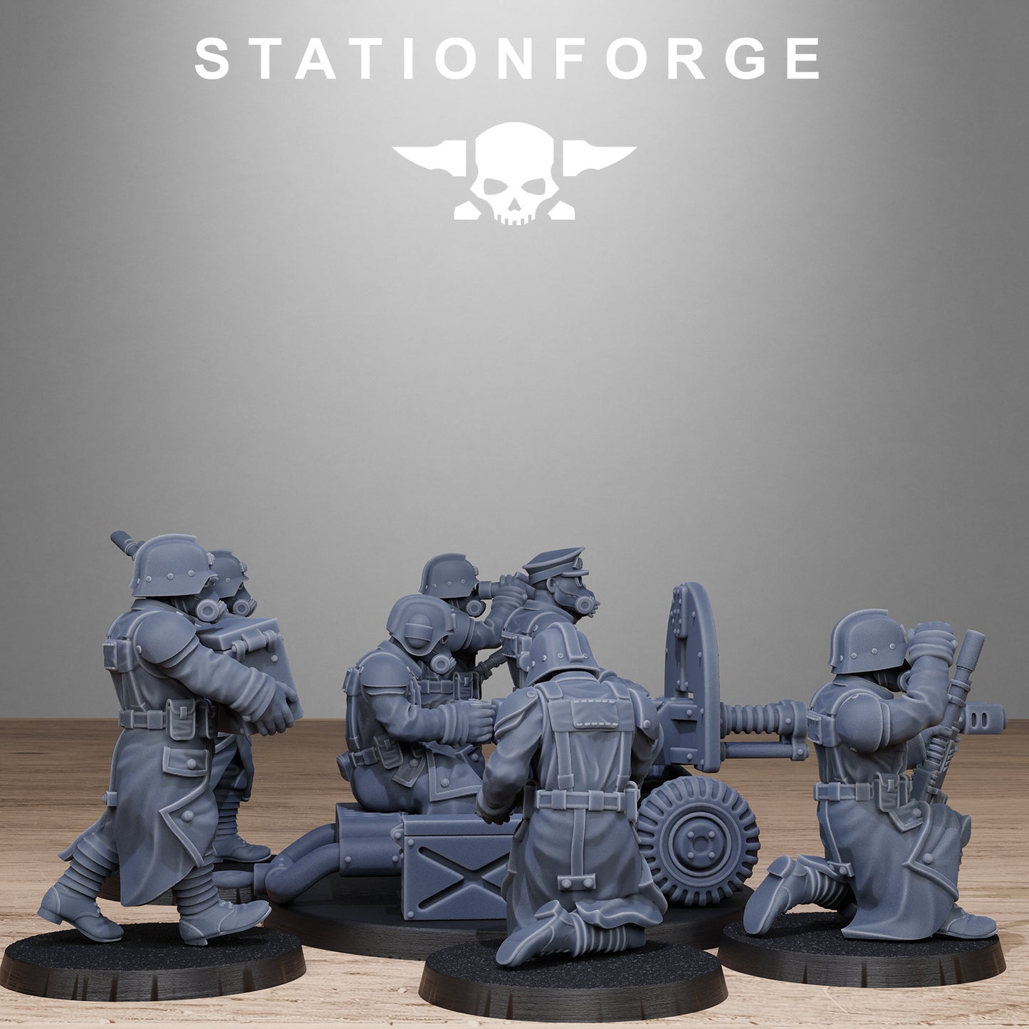 Imperial Soldiers of the Grim Guard, Death Division, Battle Weapons Korps x 3