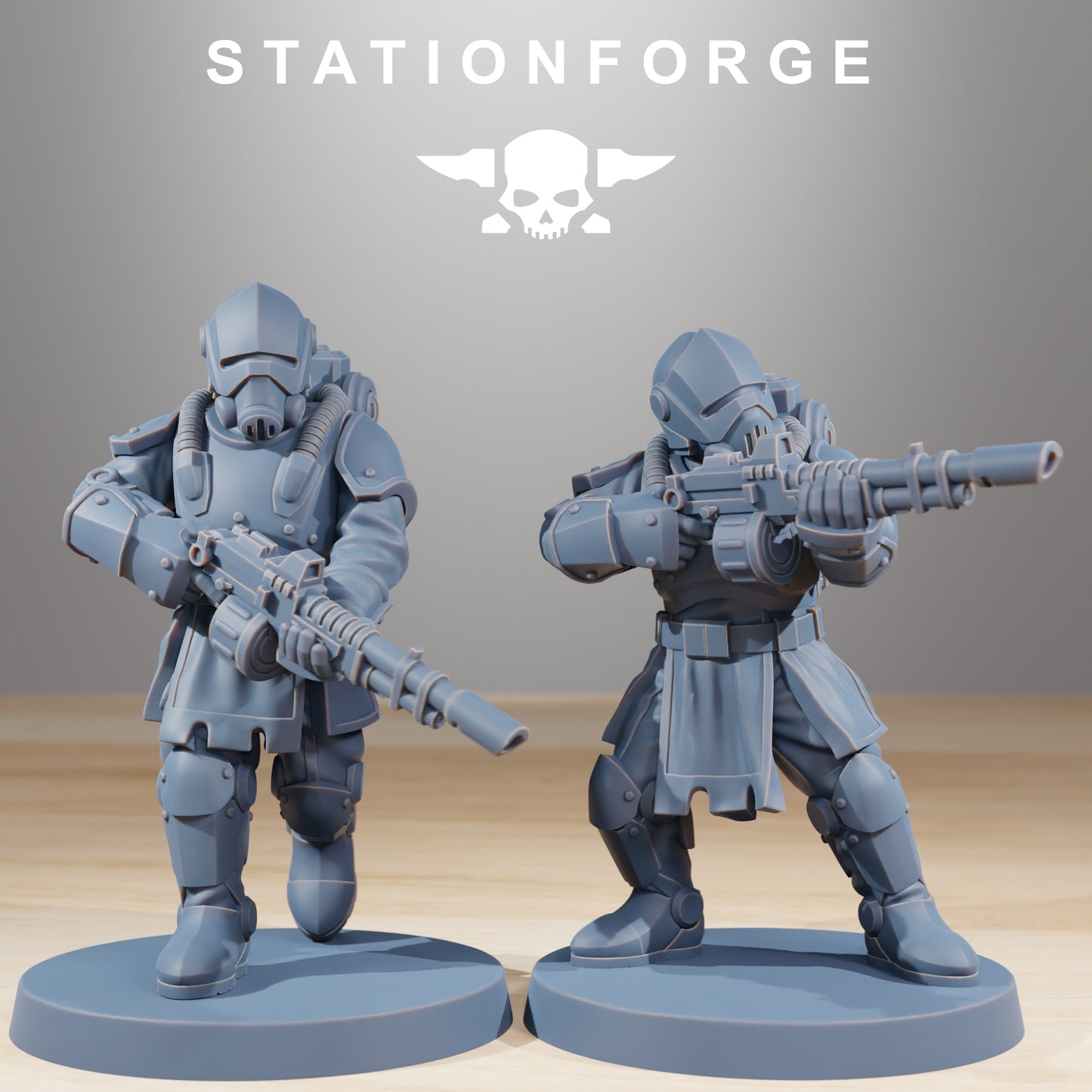 Imperial Soldiers of the Royal Guard x 10, Auxilia Division, Storm Trooper Korp