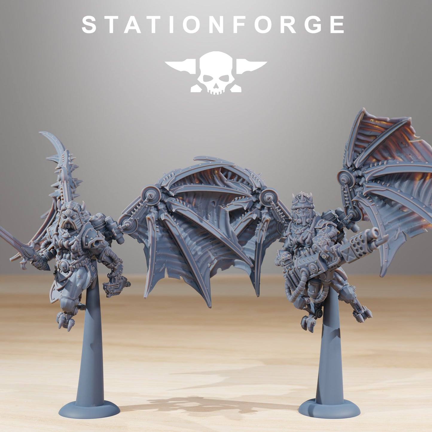Pythonicus Flyers X5, Flying Tech Adepts, Mech Division (Flamers Only)