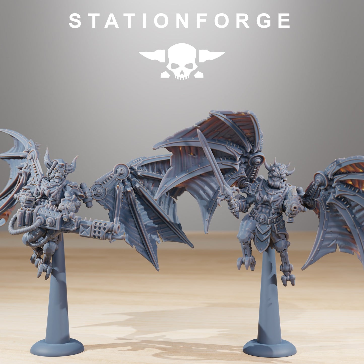 Pythonicus Flyers X5, Flying Tech Adepts, Mech Division (Flamers Only)